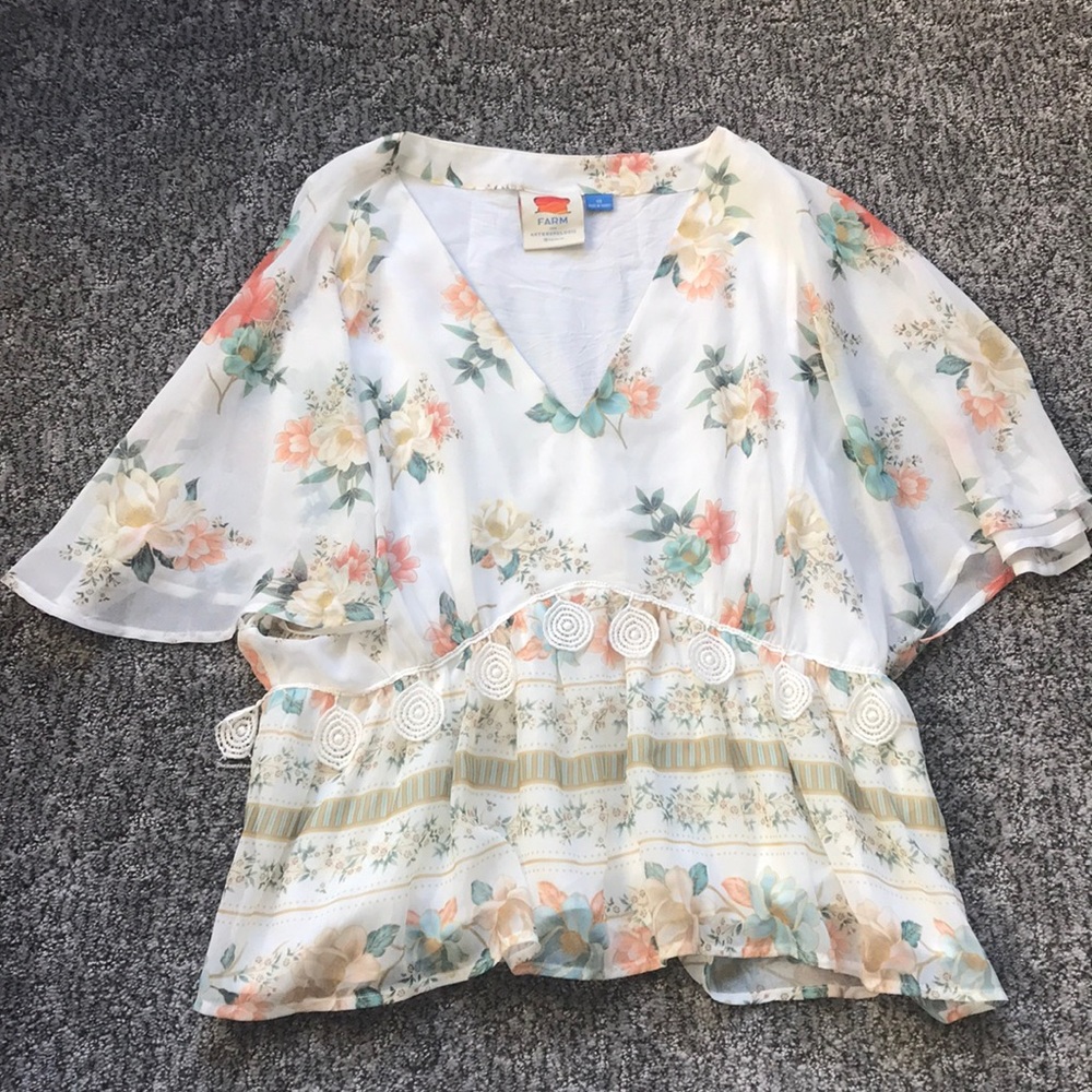 FARM RIO for ANTHROPOLOGIE top